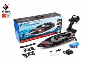 Chic HOSHI-barco a Control remoto XK <span class=keywords><strong>WLToys</strong></span> <span class=keywords><strong>WL916</strong></span>, 2,4 GHz, 4 canales, resistente al agua, 55 KM/H, Motor sin escobillas de alta velocidad, modelo de Juguetes - Product Image 1