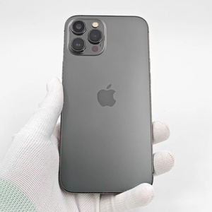 โทรศัพท์มือถือมือสองแท้ ระบบปฏิบัติการ iOS สำหรับ iPhone 12 Pro Max ขายส่ง สมาร์ทโฟน 5G เวอร์ชั่นอเมริกา ปลดล็อคแล้ว - Product Image 2