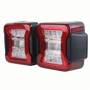 ไฟท้ายรถยนต์ LUMA รุ่นใหม่ 4x4 สีแดงและสีรมควัน สำหรับรถจี๊ปแรงเลอร์ JK ปี 2007-2017 อัพเกรดเป็นรุ่น <span class=keywords><strong>JL</strong></span> - Product Image 6