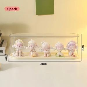 กล่องใส่ของแบบกล่องบลายด์ออกแบบได้ตามต้องการขาตั้งน่ารักสำหรับตู้กันฝุ่นชั้นวางของในตู้เก็บของ - Product Image 1