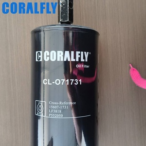 ไส้กรองน้ำมันเครื่องดีเซลสำหรับรถบรรทุกแบบสปินออน รุ่น 15607-1731 LF3818 P552050 BD7105 SO2198 สำหรับฮีโน่ - Product Image 2