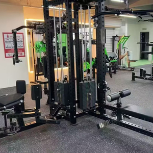 Máquina <span class=keywords><strong>de</strong></span> Entrenamiento <span class=keywords><strong>de</strong></span> Fuerza Multifuncional y Multi-Estación, Equipo <span class=keywords><strong>de</strong></span> Fitness Integral Comercial para Gimnasio y Uso Doméstico - Product Image 5