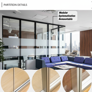 ฉากกั้นห้อง SZMK 2026 อะลูมิเนียมอะคูสติกแบบโมเดิร์น กันเ<span class=keywords><strong>ส</strong></span>ียง พับได้ เลื่อนได้ 6 บาน แบบตั้งพื้น <span class=keywords><strong>ส</strong></span>ำหรับห้องนอน <span class=keywords><strong>ห้อง</strong></span><span class=keywords><strong>ท</strong></span>ำงาน ผนังเคลื่อนย้ายได้ - Product Image 2