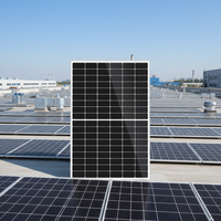 Module PV Bifacial 660W avec Tolérance de Puissance Réglable, Emballage Personnalisé Disponible pour les Distributeurs Solaires Étrangers, en Stock