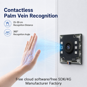 Module de scanner de reconnaissance veineuse palmaire monoculaire OEM ODM SDK – Lecteur biométrique de veines palmaires pour TPV, paiement de membres et contrôle d'accès - Product Image 2