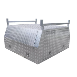 Custom Aluminum Alloy UTE Truck Canopy - Waterproof Lockable Toolbox & High Hood for <b>Tool</b> <b>Storage</b> - Product Image 5
