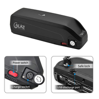 Batterie au lithium-ion Hailong 18650 48V 13Ah 15Ah 17.5Ah pour vélo électrique avec BMS 30A et chargeur 3A, entrepôt Royaume-Uni