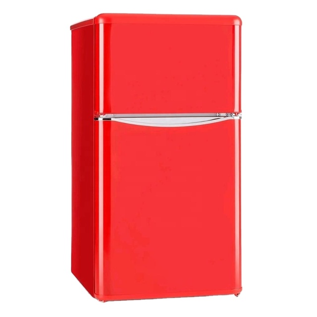 Home Small Colourful Retro Vintage Top Freezer Fridge Refrigerator