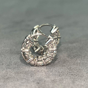 Orecchini a quattro punte da donna, semplici accessori per l'uso quotidiano - Product Image 5