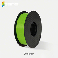 Sailner 3D Printing PLA Basic 1.75mm 1kg 5kg 10kg Olive Green Bahan Habis Pakai Cocok untuk Pencetakan Kecepatan Tinggi Bamboo Lab