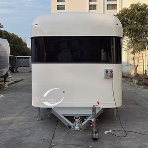 Chariot de rue personnalisé pour thé, café, churros, tacos, pizzas, kebabs, poulet rôti, remorques alimentaires entièrement équipées - Product Image 1