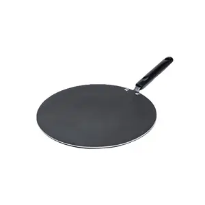 Vente chaude petit déjeuner poêle à crêpes oeuf volant crêpe crêpe poêle en alliage d'aluminium poêle antiadhésive assiette à pizza articles de cuisine en gros