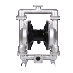 Pompe pneumatique à double diaphragme Qby-k100 en acier inoxydable 316l, pompes sanitaires pour fabricants de lait - Product Image 1