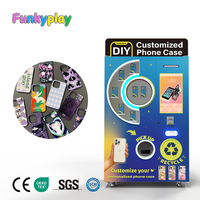 Máquina Expendedora de Fundas para Teléfonos de Calidad Premium Funkyplay, Estilo Automático Todo en Uno, Máquina de Impresión de Fundas Traseras para Teléfonos