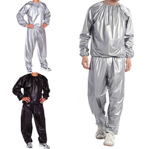 <span class=keywords><strong>Tuta</strong></span> da <span class=keywords><strong>Sauna</strong></span> in Pvc Fitness forma del corpo perdita di peso <span class=keywords><strong>tuta</strong></span> da <span class=keywords><strong>Sauna</strong></span> per uomo donna - Product Image 3