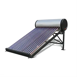 时尚批发便携式太阳能热水器控制器热管太阳能集热器