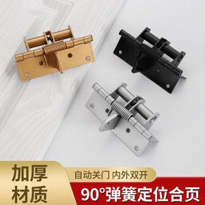 <b>Spring</b> <b>Hinges</b> 180 Degrees Iron Soft Closing Door Window <b>Hinge</b> With Positioning Ball And Adjustable Ball - Product Image 4