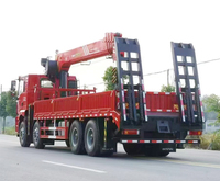 Grue de levage marine résistante à la corrosion, grue de camion avec une capacité de levage de 16 tonnes, disponible à la vente en usine