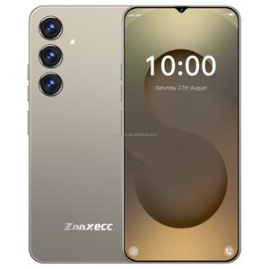 ZNNXECC S25 4GB+64GB Téléphone Android 4G pas cher, directement d'usine, avec écran HD 6,6 pouces, processeur octa-core, double carte, reconnaissance faciale, vente en gros - Product Image 1