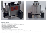 JZJR4000 Jauge d'épaisseur ultrasonique portable haute température pour métaux, haute précision, protection IP67, précision 0,01, inspection de tuyaux