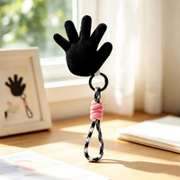 En gros, Porte-clés pendentifs en peluche articulés, petits, en forme de paume, décorations de sac, poupées mignonnes, cadeaux amusants, jouets pour enfants