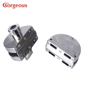 Control remoto Wifi abierto de doble cara sin agujeros, llave inteligente de dientes azules, perilla giratoria de vidrio templado con huellas dactilares, cerradura de puerta inteligente - Product Image 5