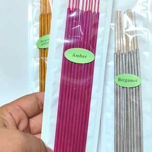 8-Inch Natural Essential Aroma Floral <b>Scented</b> Incense <b>Stick</b> Bag Packaged with Ginger Osmanthus Jasmine Jasmin Scents Joss Powder - Product Image 5