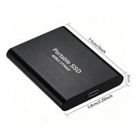 Disco Duro Externo Portátil de 1 TB, 2 TB, 4 TB (Opcional 50 GB), Tipo C, USB 3.1, Alta Velocidad, para Portátiles