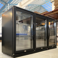 Mini-vitrine réfrigérée à LED pour bière, design modulaire, gain de place, réfrigérateur de bar arrière pour pub