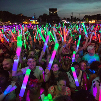 Bâtons lumineux LED à 15 couleurs avec télécommande, bâtons lumineux LED DMX, bâtons lumineux personnalisés pour fête, concert, mariage, club