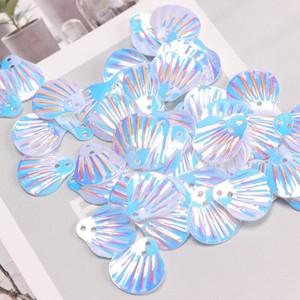 Bela Shell Em Forma De Mar Glitter Iridescente Sea Life Lantejoulas Conchas De Praia Confetti para Slime Nail Art Beleza Em Massa - Product Image 3