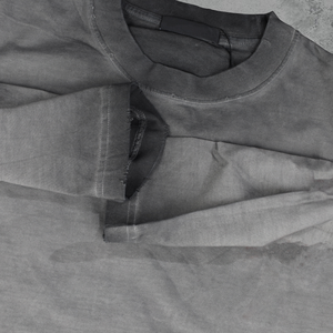 Camiseta de Manga Larga de Algodón Personalizada, Sudadera de Gran Tamaño con Serigrafía, Fabricación de Sudaderas de Manga Larga para Hombre, Lavado Ácido - Product Image 3