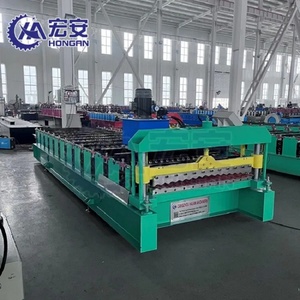 Metal Roof <b>Tile</b> Making Machine Roof <b>Sheet</b> Roll Forming Machine Roof Panel Forming Machine Color Steel Roof <b>Tile</b> Machine - Product Image 6