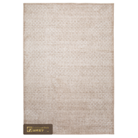 Tapis géométrique architectural LandScopeTech, motif treillis urbain moderne, tissage Wilton, luxe minimaliste, pour salon, en polyester