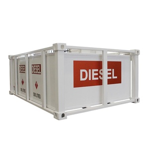 Tangki <span class=keywords><strong>Diesel</strong></span> kapasitas besar 5000L dengan bingkai yang dapat disesuaikan, baja karbon tebal dinding ganda, terlaris di Australia - Product Image 1