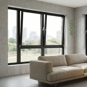 Fenêtre à cadre en aluminium basculante et pivotante avec vitrage Low-E - Économe en énergie, fonctionnement facile par manivelle pour la rénovation de maisons en Californie - Product Image 5