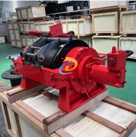 Treuil hydraulique pour camion de dépannage automobile 20000 lb 30000 lb 40000 lb 8 tonnes 10 tonnes 15 tonnes 20 tonnes 25 tonnes Treuil de traction de câble