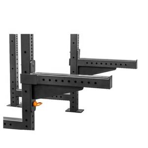 Estante de sentadillas para gimnasio comercial, accesorio de estante de energía, Perno rojo, puntero, brazos de seguridad - Product Image 5