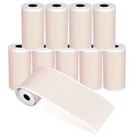 Rouleaux de papier ECG 80mmx20m 80mmx30m – Papier d'enregistrement médical spécial pour équipement ECG clinique en milieu hospitalier