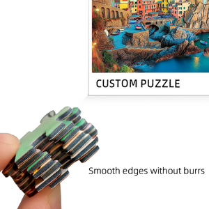 Échantillon gratuit Usine Conception Personnalisée Papier Jouet <span class=keywords><strong>Jeux</strong></span> <span class=keywords><strong>de</strong></span> Puzzle <span class=keywords><strong>pour</strong></span> Adultes 300 500 1000 Pièces Puzzle <span class=keywords><strong>pour</strong></span> Enfants - Product Image 4