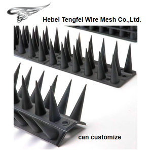 Pointes de dissuasion d'oiseaux en plastique de 45cm-Les pointes de dissuasion d'oiseaux gardent le pigeon, l'écureuil, le raton laveur, les chats, le corbeau loin, anti - Product Image 4