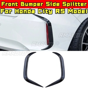 สปอยเลอร์กันชนหน้าแบบใบมีด สำหรับ Honda City RS รุ่นปี 2020-2025 อุปกรณ์ตกแต่งรถยนต์ - Product Image 2