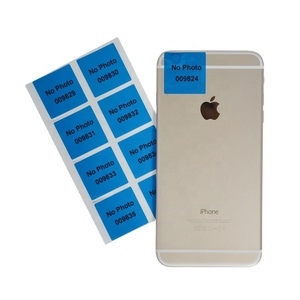 Tùy chỉnh thiết kế <span class=keywords><strong>in</strong></span> bảo hành Sticker Iphone tự niêm phong VOID an ninh điện thoại di động máy ảnh Làm xáo trộn hiển nhiên Nhãn dán nhãn - Product Image 1