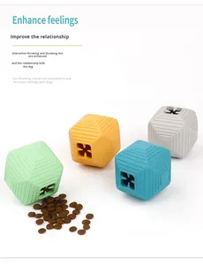 Juguete para mascotas, ecológico, con forma poligonal, duradero, para limpiar los dientes de los perros - Product Image 5