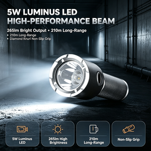 WOSEN Ex Ib IIC T4 Gb National Certification Explosion Proof LED Torch For Chemical Plant Oil Station Mining Powerful Flashlight - Product Image 5