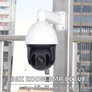 كاميرا IP خارجية PTZ CCTV مع صوت ثنائي الاتجاه، دقة 8 ميجابكسل، مقاومة للماء IP67، مستشعر CMOS، تخزين سحابي، ضمان لمدة سنة، واي فاي/4G - Product Image 2
