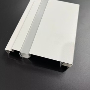 Sdwk26.7x120 <span class=keywords><strong>LED</strong></span> Nhôm hồ sơ với PC <span class=keywords><strong>Opal</strong></span> khuếch tán chống chói đôi mí mắt Top dòng ánh sáng cho Trần chiếu sáng <span class=keywords><strong>LED</strong></span> hồ sơ - Product Image 3