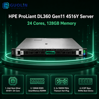 Server Pusat Data Perusahaan HPE ProLiant DL360 Gen11 P72993-005 Intel Xeon 4516Y+ RAM 128GB Laris Terjual