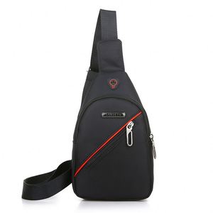 Korean Fashion Canvas Leisure <b>Bag</b> Outdoor Fashion <b>Men's</b> One <b>Shoulder</b> Travel Messenger <b>Bag</b> - Product Image 3