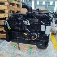 6LTAA8.9 para motores diésel DCEC Cummins de 6 cilindros, 4 tiempos, refrigerados por agua, ensamblaje de motor de 224 kW, 298 kW, 300 hp, 400 hp, 2000 rpm